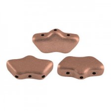 Les perles par Puca® Delos beads Copper gold mat 00030/01780